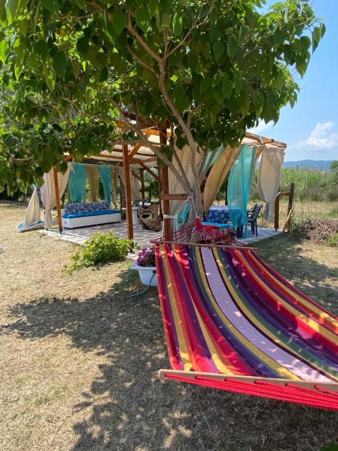 Seafront Oasis Beach Houses Ierissos Bagian luar foto